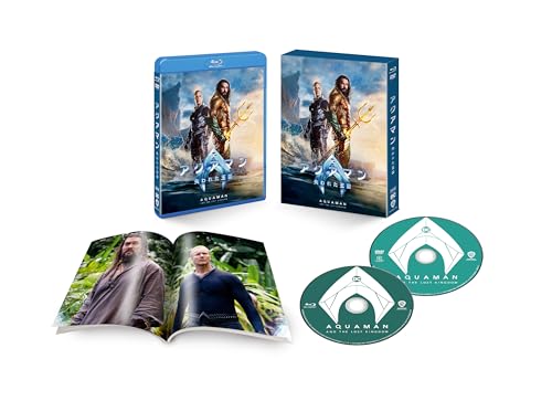 (First Press Edition) Aquaman: The Lost Kingdom Blu-ray & DVD Set (2-Disc Set with Booklet)
