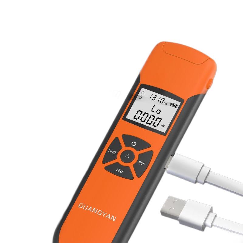 G10 Mini Fiber Optic Power Meter - High Precision USB Rechargeable Loss Detector