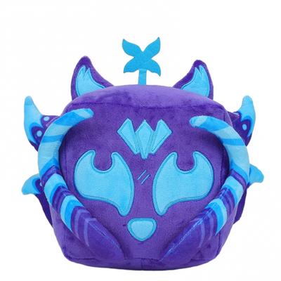 Blox Meyve Peluş Oyuncak Kare Hayvan Doldurulmuş Doldurulmuş Oyuncaklar 15 CM Komik Sevimli Tilki Kutusu Sarılma Peluş Yastık Oyuncak Çocuk Çocuk Ev yatak odası dekoru