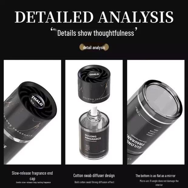 Car Aromatherapy: Long-Lasting Fragrance for Men's High-End Interiors, Odor Removal, Fresh Scent.