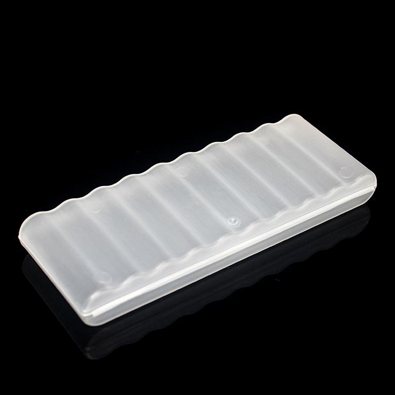 10 Slots Transparent Plastic Battery Storage Box Hard Container Holder Case For Aaa/Aa Battery Organizer Accessories