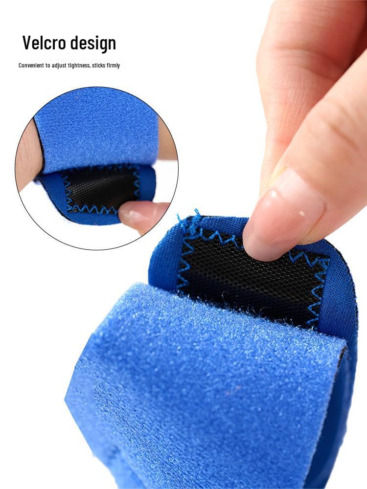 Universal Breathable Five-Finger Support: Aluminum Plate Joint Sprain Fixation Strap & Protective Orthosis