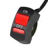 Universal Motorcycle Handlebar Mount On/off Button Switch Flameout Switch Headlamp Light Switch Controller For Suv Atv Motor