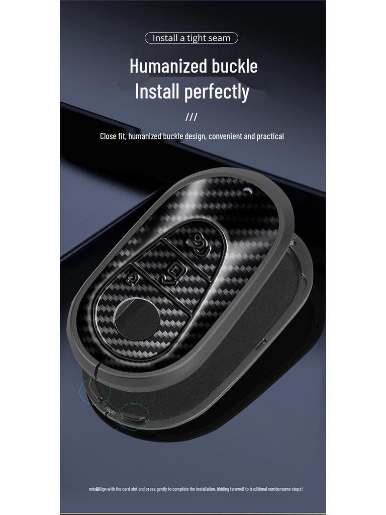 Mercedes-Benz Key Case for S450/A-Class/C-Class/C260L/E300L/C200L - Protective Shell