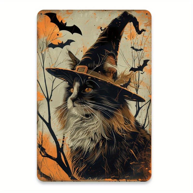 Halloween Metal Tin Sign Wall Decor 20x30cm