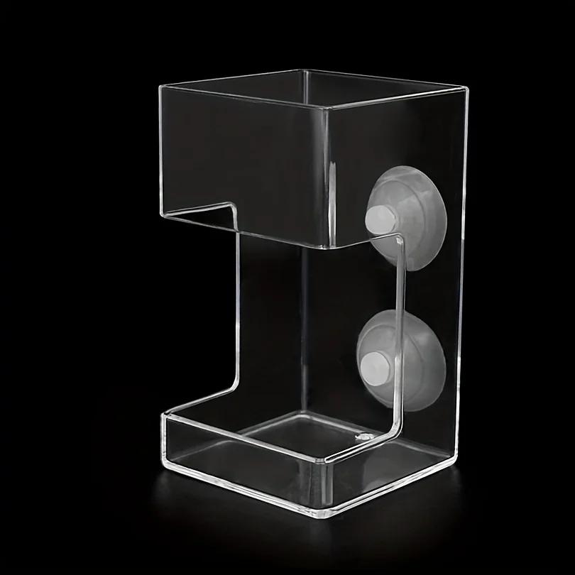 Non-Slip Aquarium Feeder Ring - Essential Fish Feeding Supplies, Floating Food Feeder Square/Round for Fish Tank