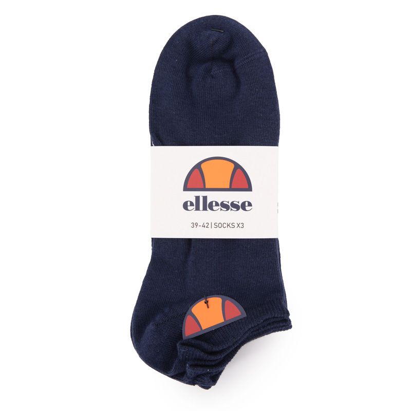 Chaussettes courtes imprimé logo coloré x3 Homme ELLESSE