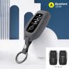 Alcantara Suede Remote Car Key Shell Case Coverk For Toyota Prado Crown Camry Corolla Sienna Highlander RAV4