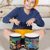 NUOBESTY 1 Set Bongo Drums for Beginners, Drum Mallets, Rhythm Percussion, Musical Instrument, Special Gift for Christmas or Birthday
