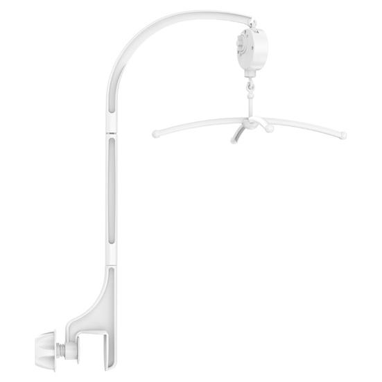 

Держатель для подвесных погремушек для детской кроватки с классической музыкой, механический заводной механизм, вращающийся крючок, переключатель-слайдер, аксессуары для коляски A