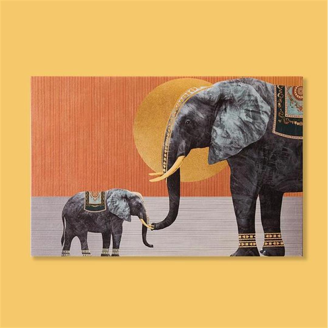 

QArt Декоративная картина на холсте Мумбаи 60x90 см