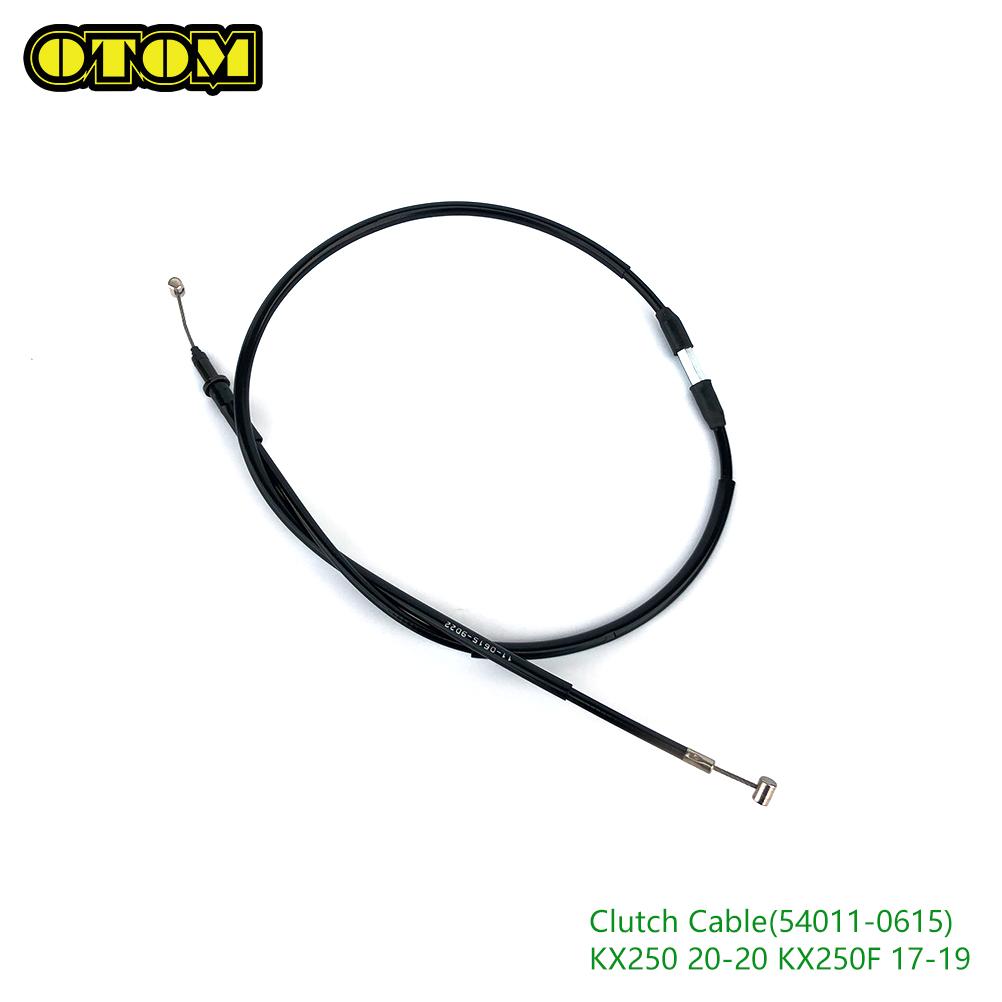 OTOM For KAWAISAKI Throttle Cable Clutch Control Wire Line Pull Wire Carburetor Choke Stayguy KX250F KX450F Off-Road Motorcycle