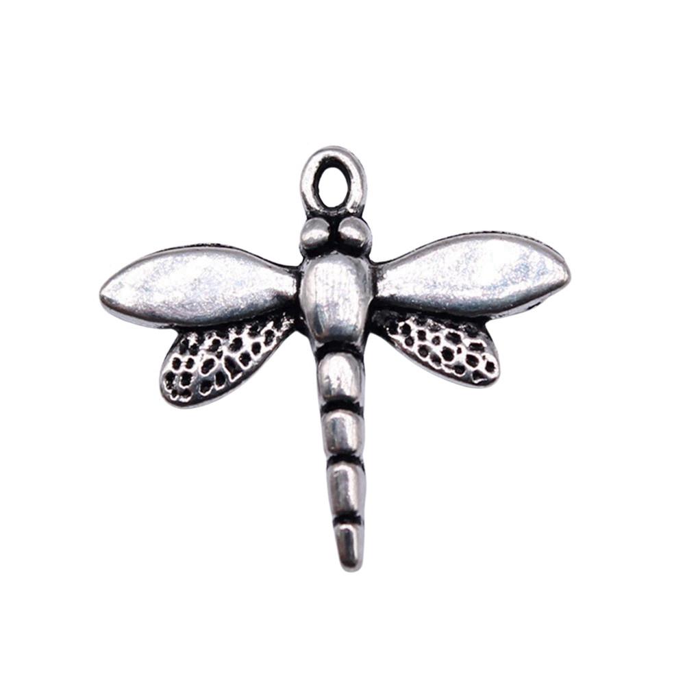 Dragonfly Charms Vintage Alloy Pendants For Insect Themed Handmade Jewelry Supplies