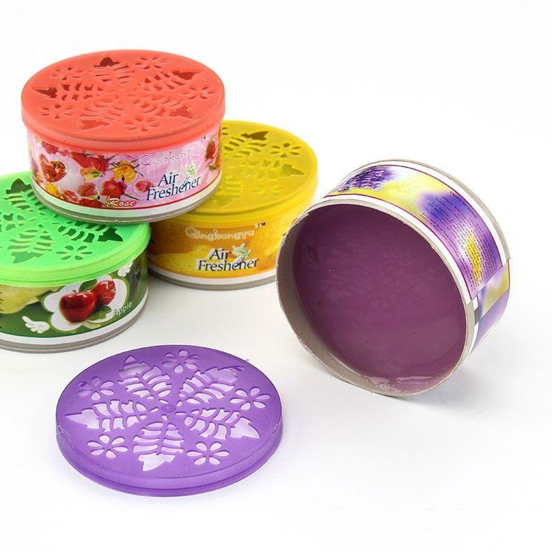 2PCS Air Freshener 2Scents Solid Fragrance Long-lasting Indoor Household Solid Perfume Home Decoration Room Decoration Wedding