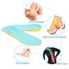 2Pair Foot Support Soft Insoles Sports Breathable Elastic Shoe Pad Running Shoe Inserts