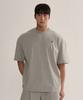 NINEZ Small Logo Cotton Oversized T-Shirt_2 Colors