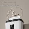 Deli 9939 Mini Micro-Cut Paper Shredder CN Plug (adapter Included)
