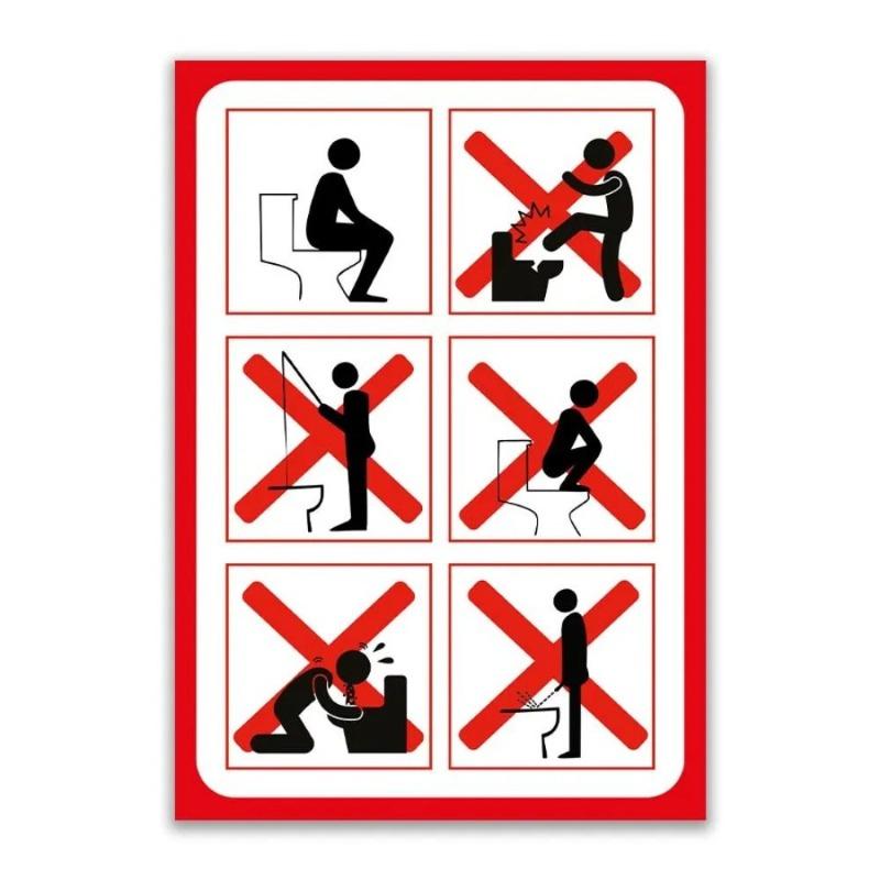 Warning Evil Landlady Metal Sign, INFO-MAG Fence Plaque 20x30cm