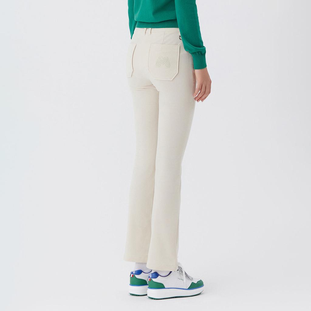 MARTINE GOLF Logo Back Point Pants_L/Beige