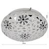 Handcrafted Mosaic Design Glittering Glass Ceiling Light