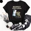 Respect Your Elders Retro Smartphone Technology Vintage Meme Quote Men's T Shirt