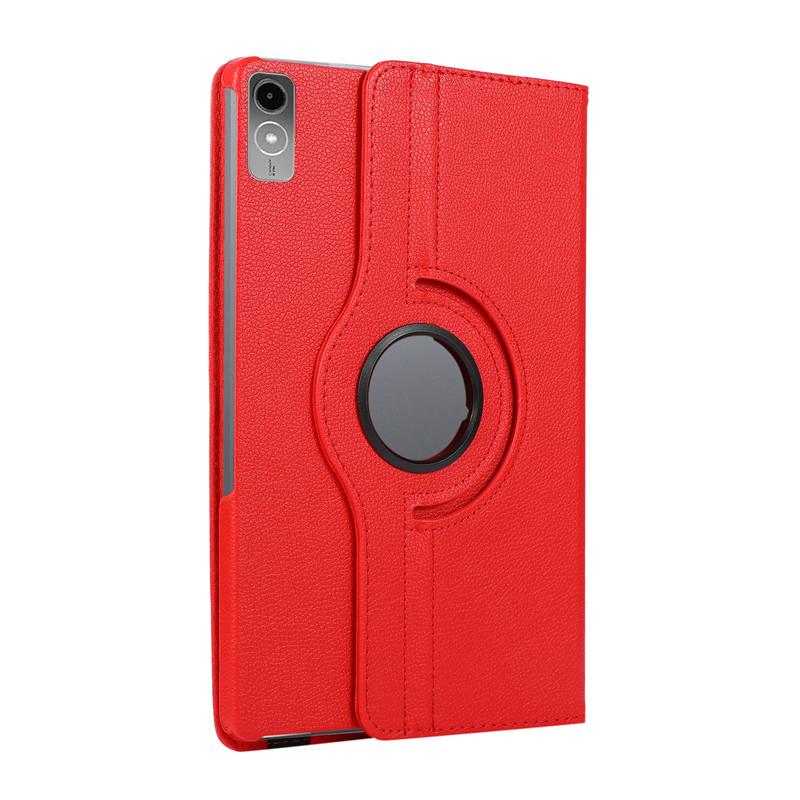 Для Lenovo Xiaoxin Pad Pro 12,7, вращающийся на 360 градусов чехол-подставка из искусственной кожи для Lenovo P12 12,7 Xiaoxin Pad Pro 12 7, чехол tb370fu Xiaoxin Pad Pro 12.7 красный
