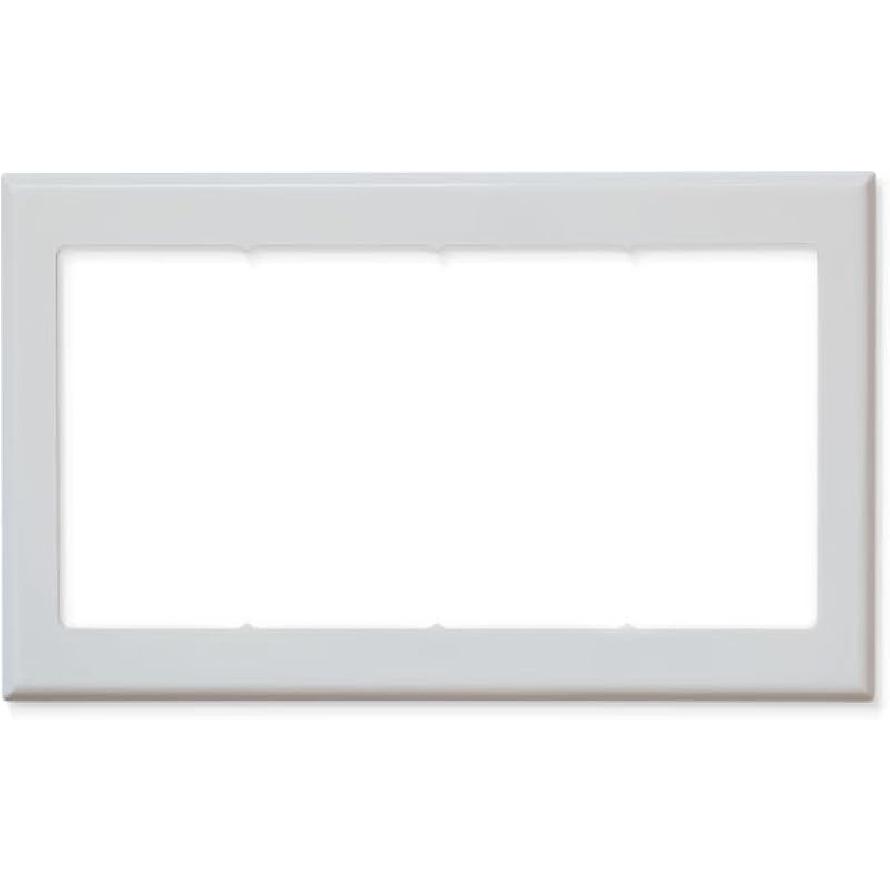 Levven 1-Gang Snap-On Screwless Wall Plate, White