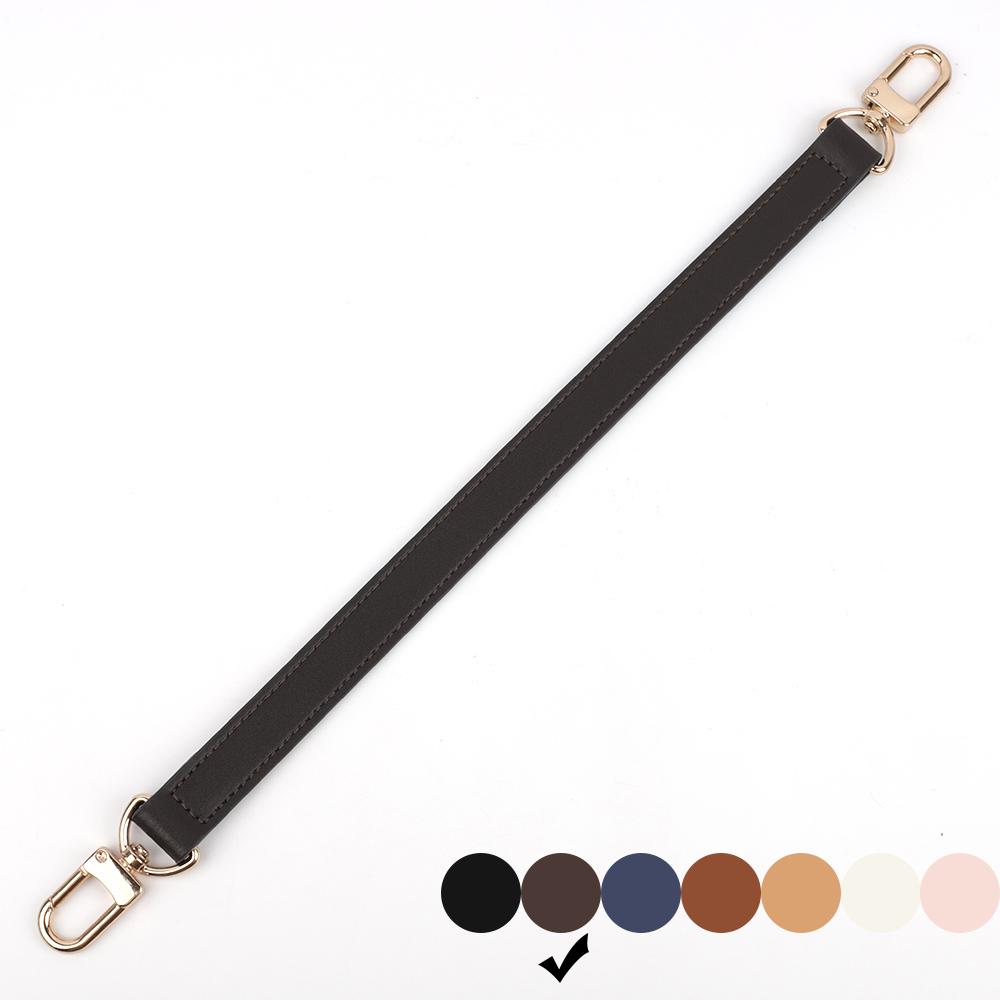Genuine Leather Bag Strap With Silver Gold Black Hardware Shoulder Strap Handbag Strap Obag Handle High Quality Bag Accessories