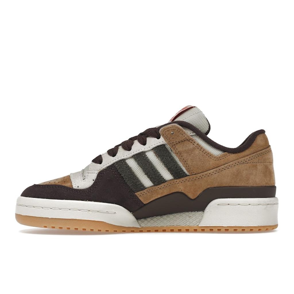 Adidas Forum Low 84 Branch Brown Unisex Sneakers Aluminium GW4334