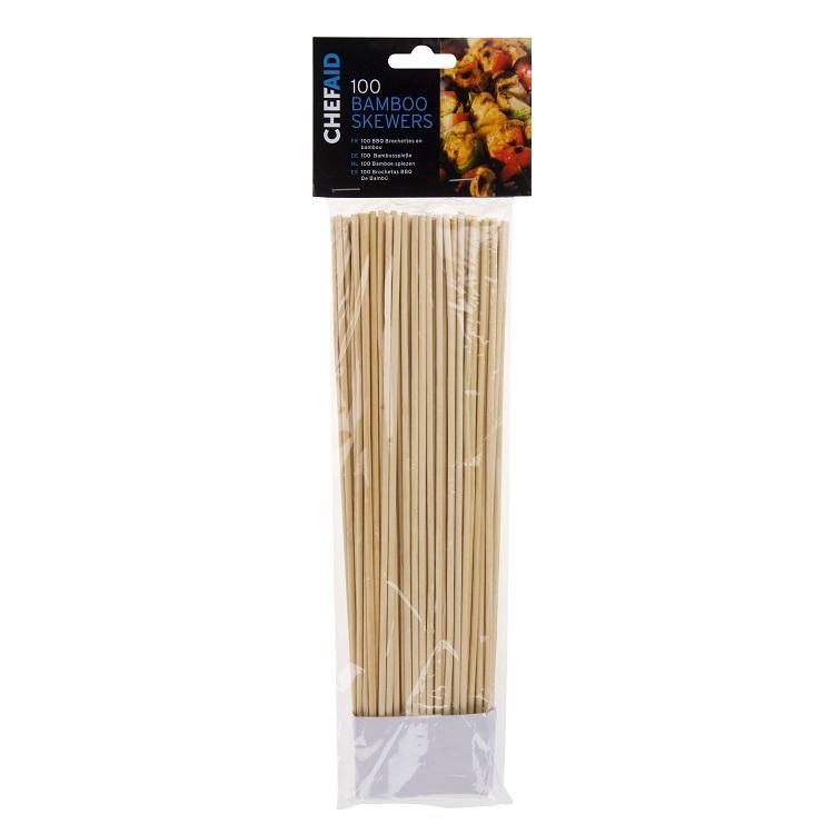Chef Aid Bamboo Skewers 100pk