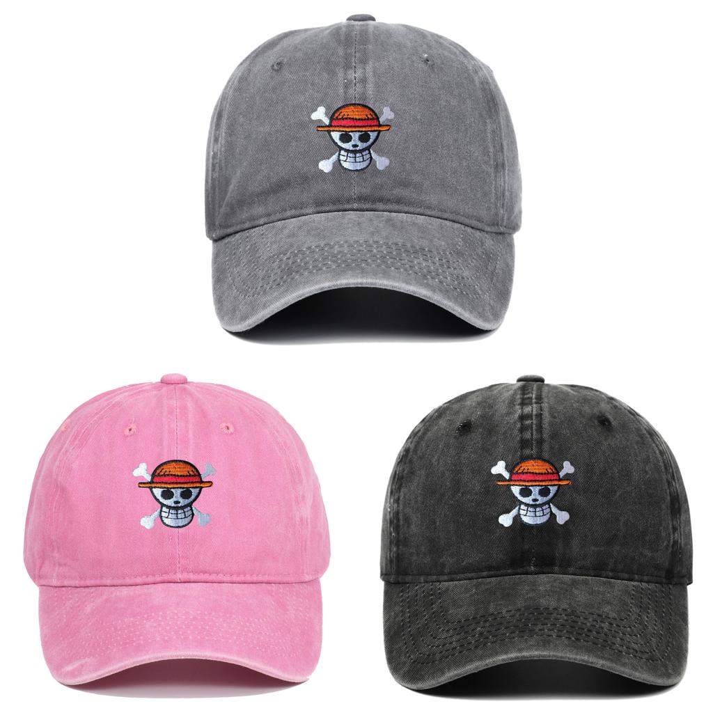 Bawełniana Czapka Baseballowa Jednoczęściowa Haftowana Z Ochroną Przeciw Słońcu Do Codziennego Użytku