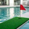 Golfová tréninková podložka s míčky a týčky Kompaktní sportovní potřeby Vnitřní pro bazén