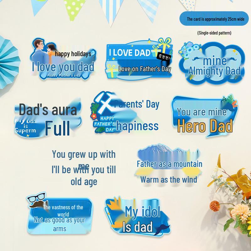Father's Day Banner for School, Mall, or Store Decoration