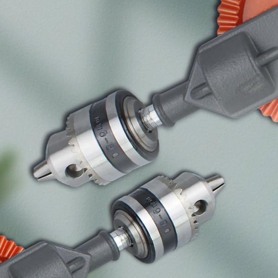 Handbohrmaschine, anspruchsvolle, einfach zu bedienende Handbohrmaschine mit Doppelzahnradantrieb, manuelles Bohrfutter für die Holzbearbeitung