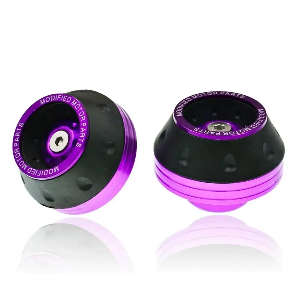 2PCS Motocykl Crash Protector Chrániče kol Motocykl Motokros Posuvník rámu pneumatiky Barevné Moto vybavení Příslušenství