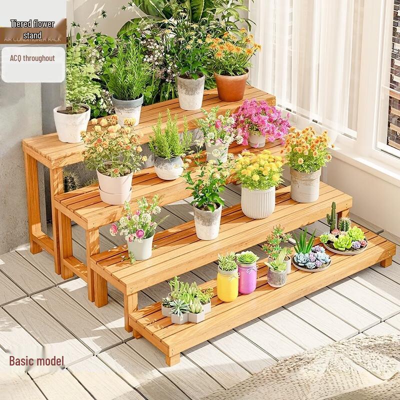

Multi-layer Floor-Standing Ladder Flower Pot Stand