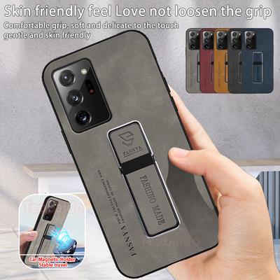 For Samsung Galaxy Note20 Ultra Case Magnetic Holder Phone Case For Samsung Note20Ultra Note 20 Shockproof Leather Back Cover