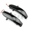 Compatible with 00-07 Mercedes-Benz C-Class W203 S203 CL203 Models Turn Signal Amber LED Rearview Mirror Sequential Light.