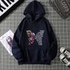 Rose Butterfly Impossible Letter Graphic Print Women Sweatshirt Fashion Warm Hooded Loose Casual Hoodies Fleece Soft Clothing
