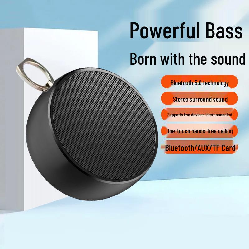 BS02 Wireless Bluetooth Speaker with HiFi Surround Sound and Subwoofer