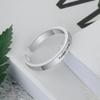 Personalized Finger Ring Stainless Steel Jewelry Adjustable Modish Stylish 3 Women Colors Rings Custom Name Charm Anniversary Bridal Wedding Occasion