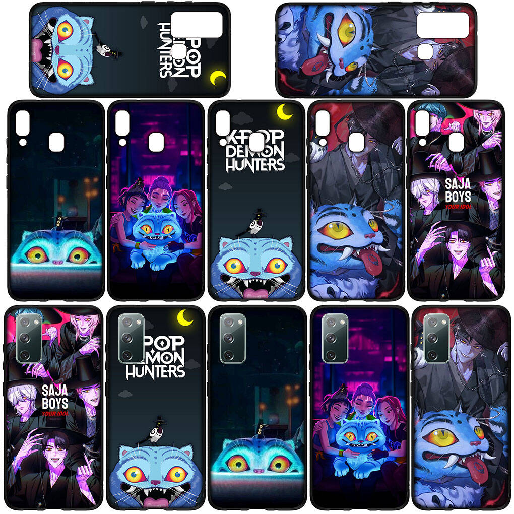 Handyhülle für iPhone 17 16 15 Plus X Huawei P30 P20 Lite Redmi Note 14 12 11 13 Pro Max OPPO A60 A80 A40 A18 Rumi KPop Dämon Jinu Tigerjäger Hülle