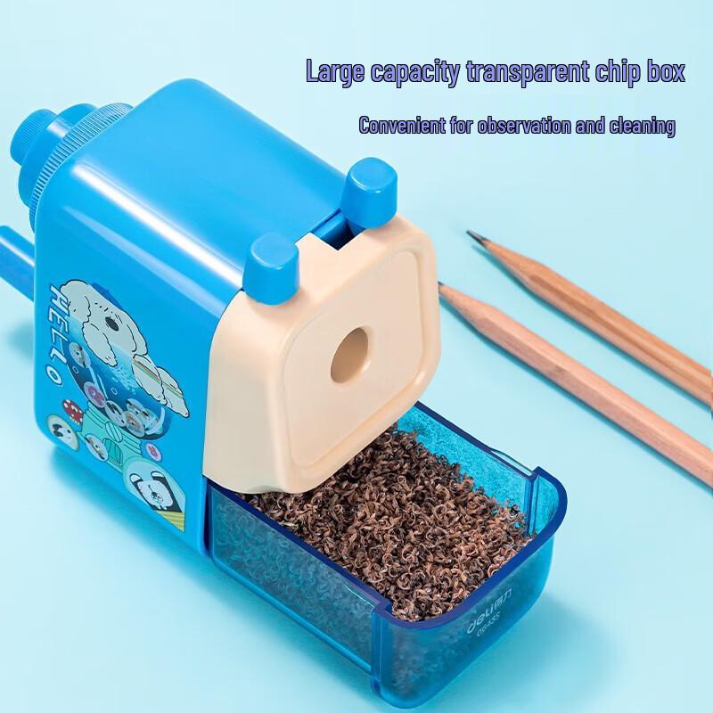 Deli Hand-Cranked Pencil Sharpener (2-Pack)