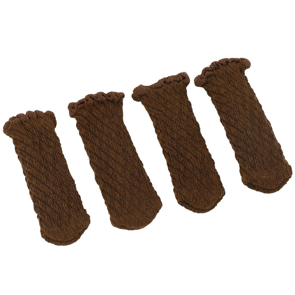 20Pcs Thickened Knitted Table Chair Leg Floor Protectors Covers Furniture Leg Socks for Hardwood Floors