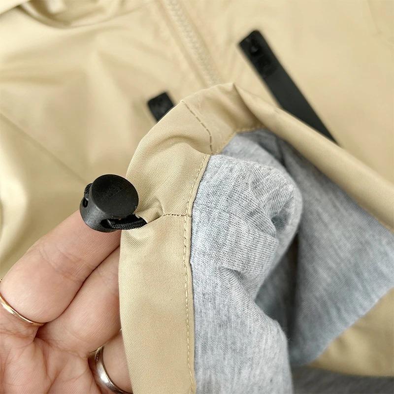 Fashion Spring Boys Jackets Casual Hooded Zipper Kids Windbreaker Coat Autumn Boys Outerwear Children Clothes