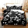 Jeff and Jane Creepypasta Bedding Set Single Twin Full Queen King Size Bed Set Adult Kid Bedroom Duvet Cover Sets 3D Print Anime