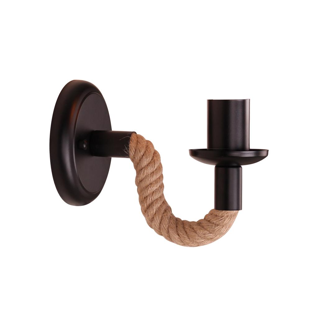 Retro Hemp Rope LED Wall Lamp American Retro Light Wall Sconce Living Loft Lighting Vanity Light Indoor Sconce Wall Lights