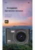 4K Touchscreen HD Digital Camera with MP3 Player & CCD for Students/Parties