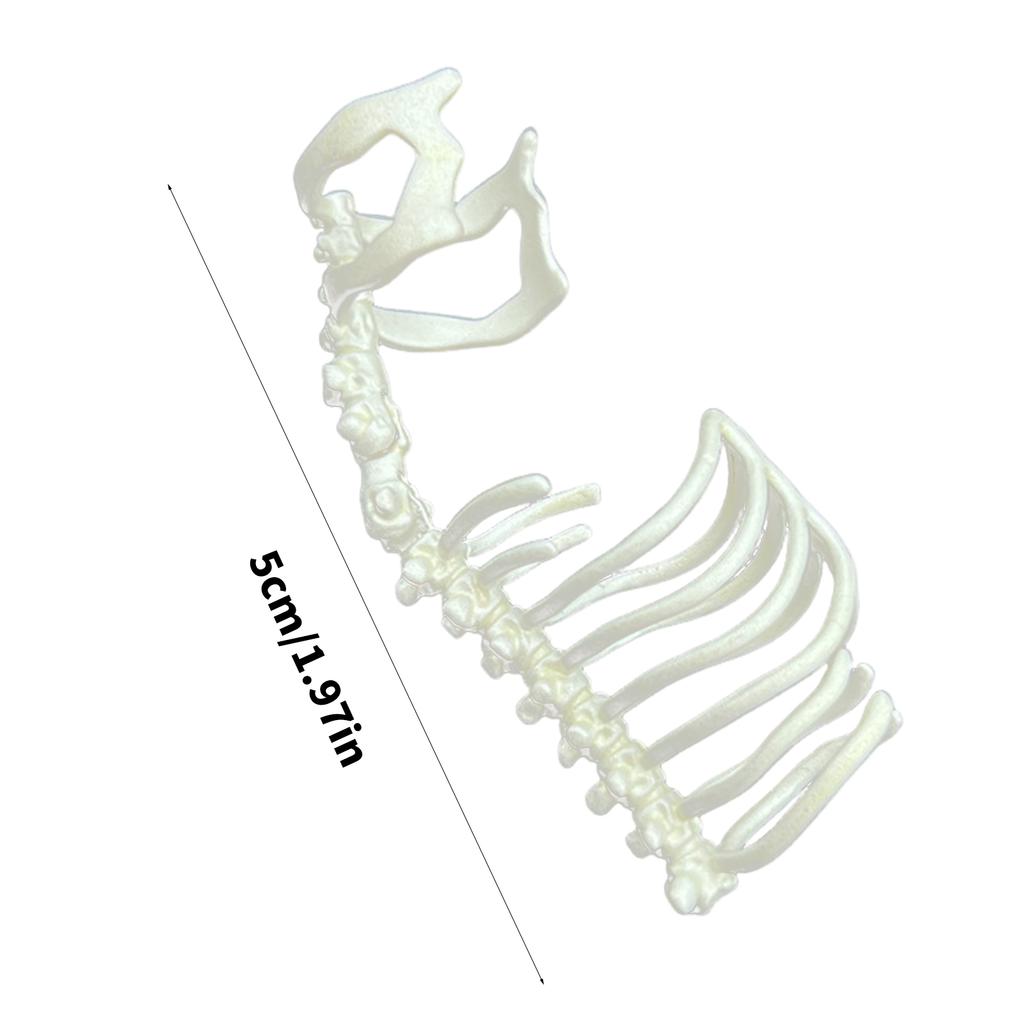 Adjustable Open Rings Unique Spine Designs Stylish Hollow Rings Suitable for Punk and Alternative Style Enthusiasts