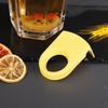 Pack of 5 Multifunctional Plastic Cocktail Clip for Goblet Glasses Practical Bottle Opener Cup Clamp For Bartenders